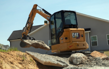 Cat® 304 і 305 CR — більше потужності, вища продуктивність, нижчі експлуатаційні витрати