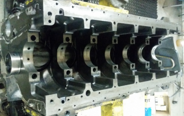 Caterpillar 3116 збирання двигуна