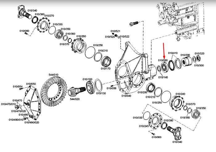 153318784 Підшипник New Holland 0750117258