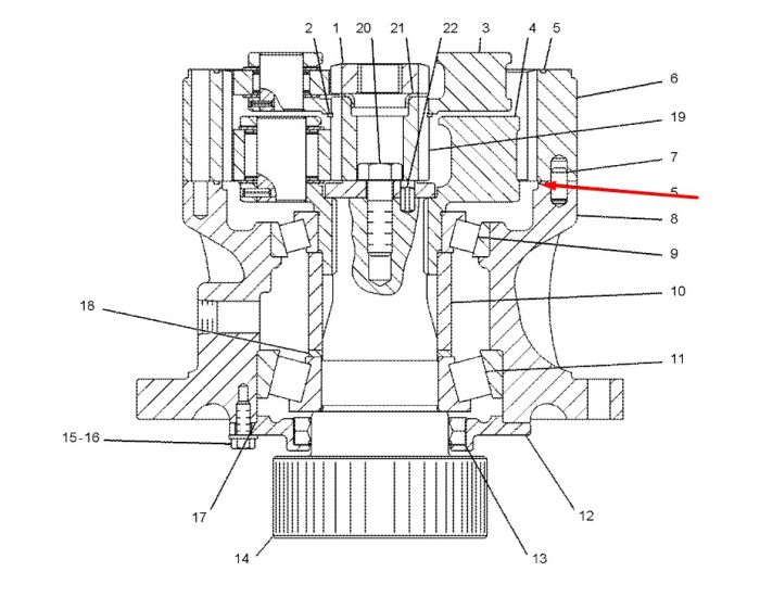 093-6088 Ушільнююче кільце Caterpillar 311, 312, 315