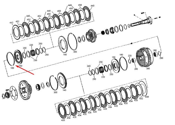1.180-00355 Ущільнювальне кільце в редуктор ходу Doosan-Daewoo DX225, DX255