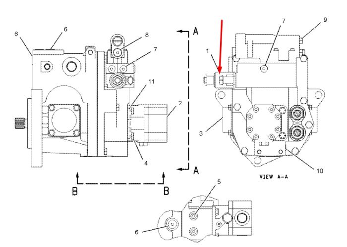 Caterpillar 1070677 Клапан соленоїдний D8, D9, D10
