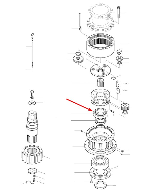 109-00174 Підшипник DOOSAN DX180LC