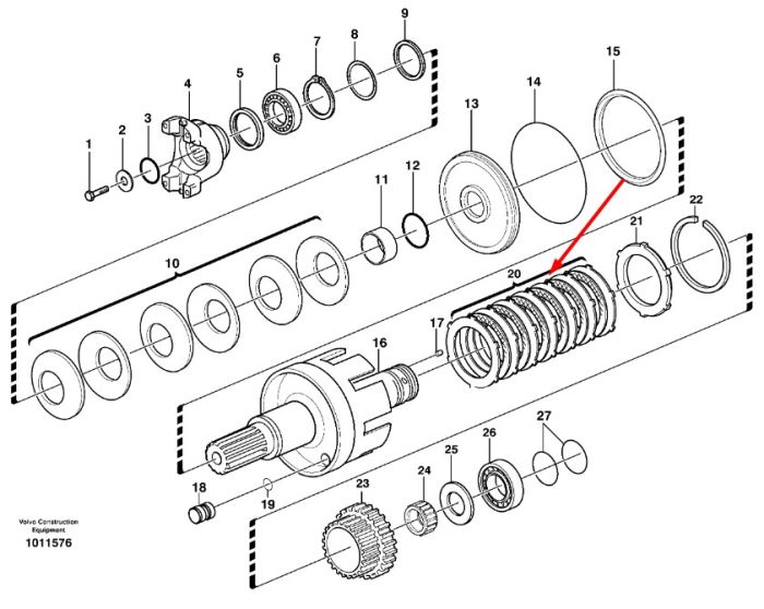 11712997 (149305, CA0149305, C77AJ19, F0331885, 87705554) Комплект гальмівних дисків Volvo