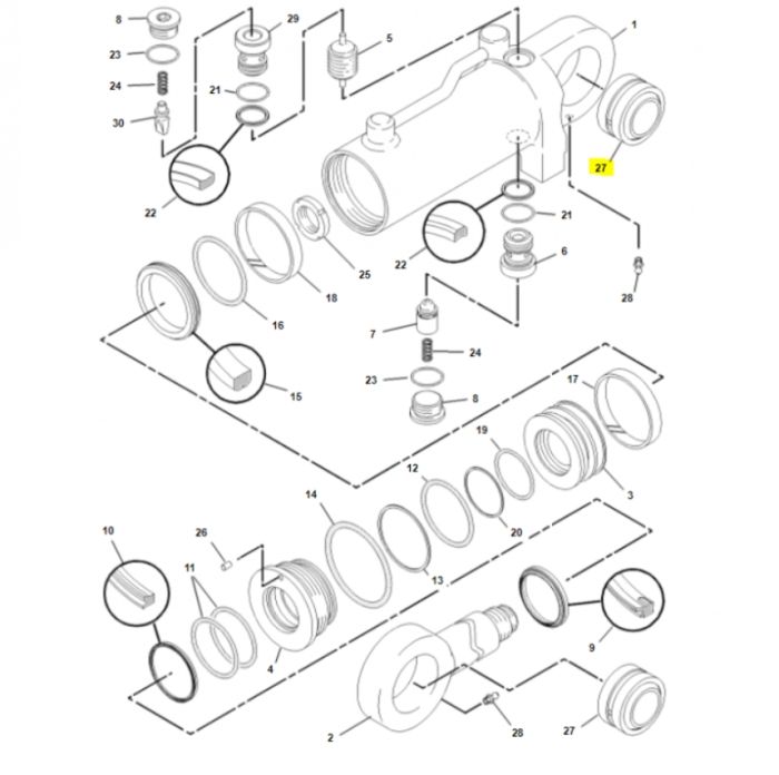Caterpillar 118-3134, 1183134 Підшипник