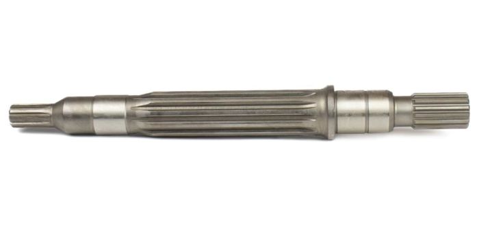 Kawasaki 16431 Вал гідронасоса L=315.5 mm, 14T/10T для серії K7SP36 SKS