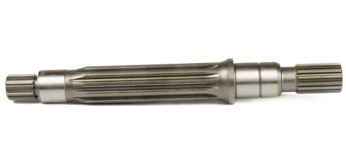 Kawasaki 12926 Вал гідронасоса L=257.7 mm, 15T для серії K3SP30, K3SP36 SKS