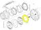 Carraro 134740 (308029A1,6193399M1, 308029A1, CA0134740, 086193399M1, 11709335) Металевий диск (гальмівний)