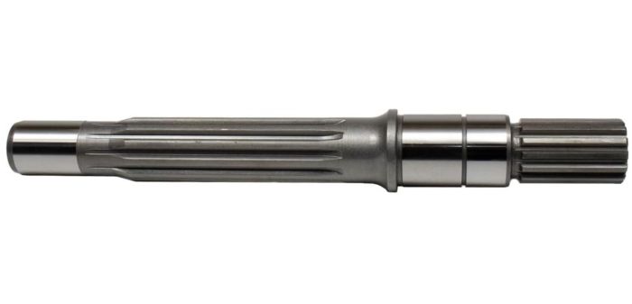 Kawasaki 13977 Вал гідронасосу L=267 mm 14T для серії K3VL80 SKS