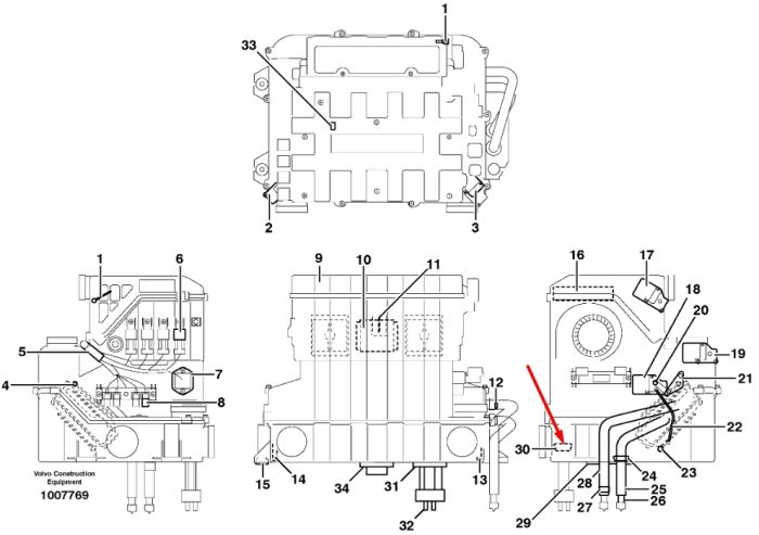 Volvo 14509331 Розширювальний клапан