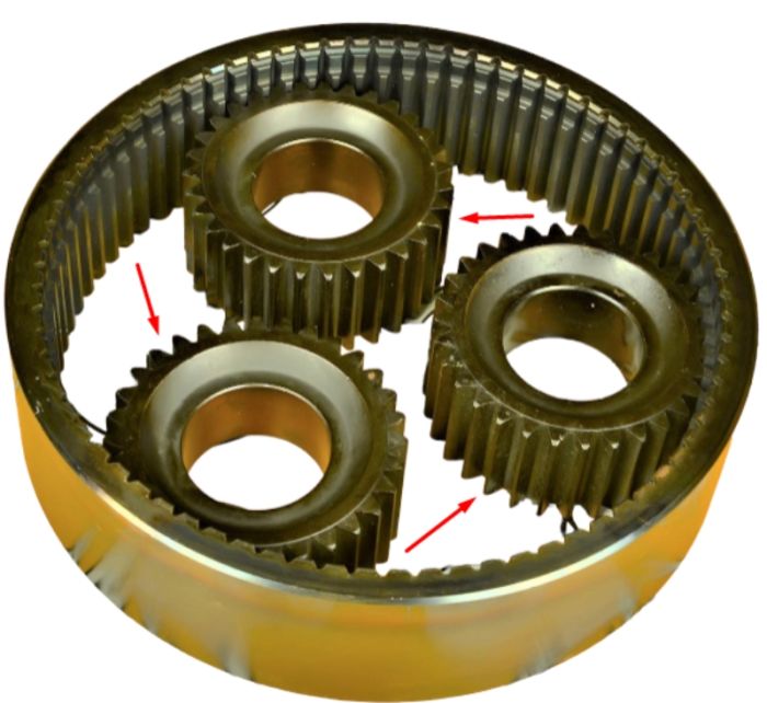Carraro 147034, S06/41853 Шестерня-сателіт у колісний редуктор мосту Carraro 401608