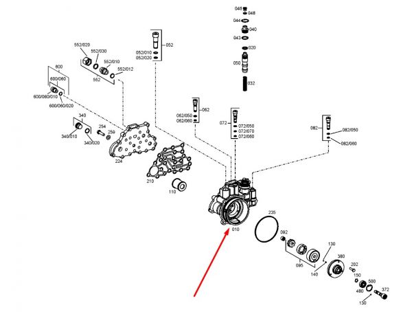 149-5879 Корпус Caterpillar M312, M313