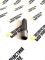 040060A / RG20173180 Travel motor shaft Yanmar B25V, Kubota U20-3, U25-3, Kubota KX61-2, Neuson 2003