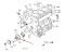 Kubota 15261-35010 Масляний насос для D750, D850