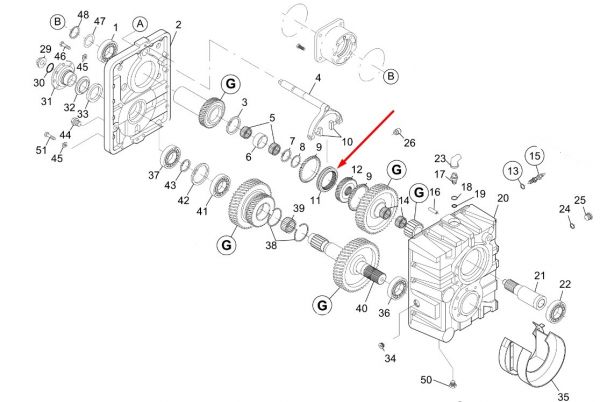 153310953 Приводная втулка New Holland