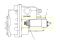 Caterpillar 1554652 Електромагнітний клапан для 3126
