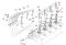 Kubota 16271-42502 Трубка обратки форсунок для V1505, V1305