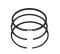 Kubota 16467-21050 Кільця поршневі для D1503, V2003