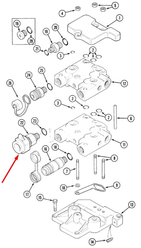 Case 1954145C2 Розривна муфта 5120, 5130