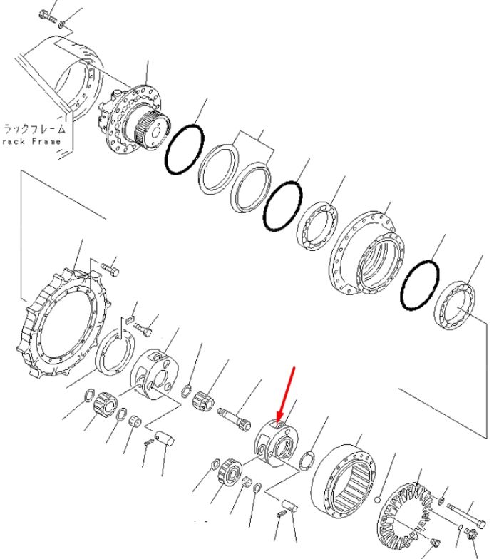 20Y-27-21140 Komatsu PC200-5 Посібник коробки передач