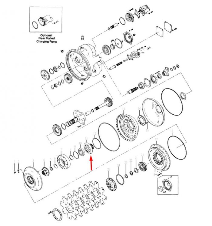 222269 Ступиця Dana Spicer C5000, CL5000, 34000, 36000, 40000, TE27, TE32