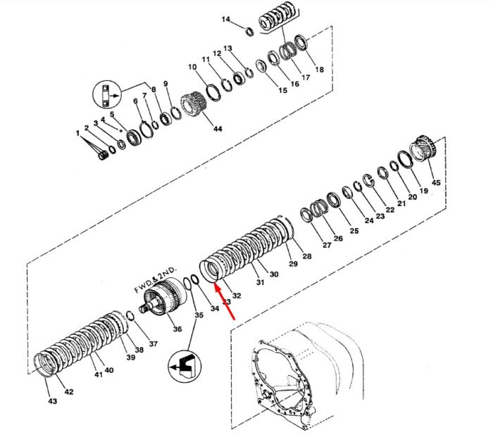 224771/8100384 Поршневе кільце DANA Spicer
