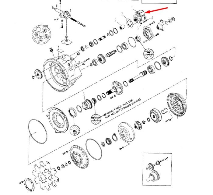 235821 Масляний насос КПП Dana Spicer 125C