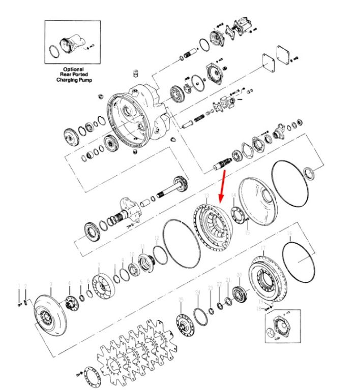 238089 Ротор Dana Spicer C5000, CL5000, 34000, 36000