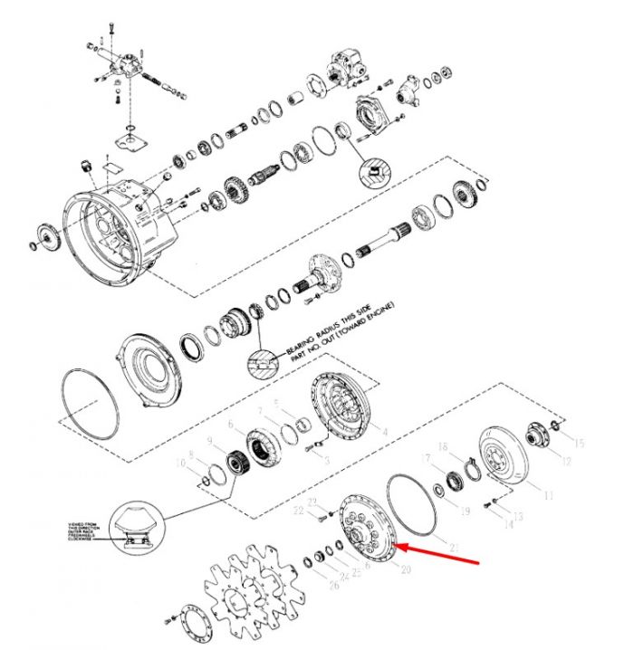 239576 Кришка Dana Spicer C2000, 18000