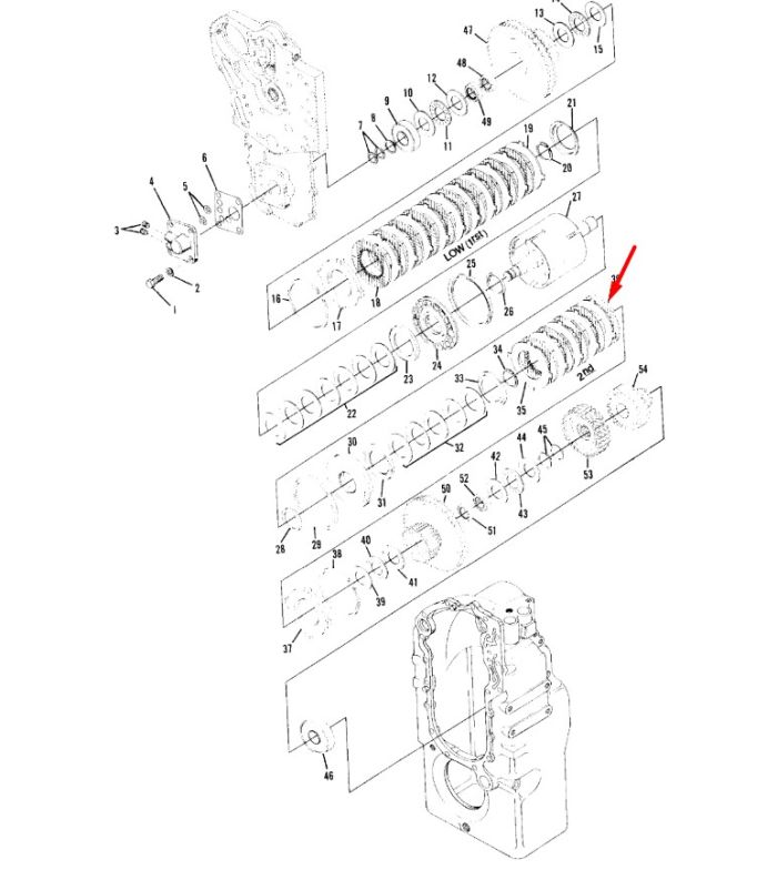 245239 Диск фрикційний Dana Spicer T12000