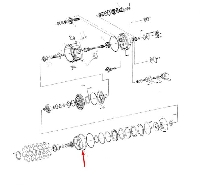 249165 Кришка ротора Dana Spicer C8000, CL8000