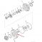 249552 Кришка ротора Dana Spicer C320, C330, C270, CL270, 28000, 32000