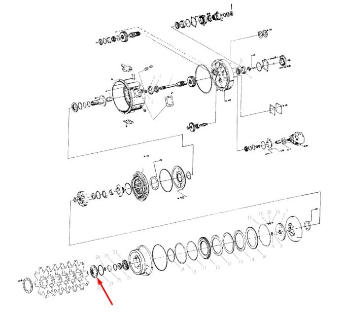249561 Кришка Dana Spicer C8000, CL8000