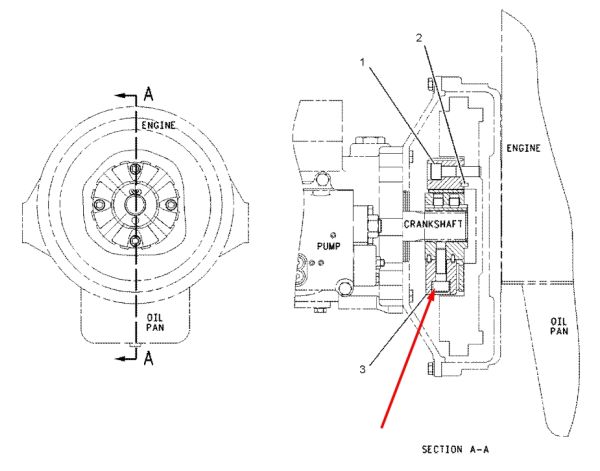 Caterpillar 255-2943 Гнучка муфта 50H для 320C, 321C