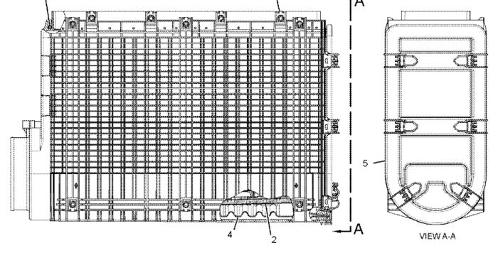 Caterpillar 3318111 Повітряний фільтр 773G, 775G