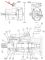 Caterpillar 3469615 Блок клапана керування насосом 414E, 416E, 416F, 422E, 422F
