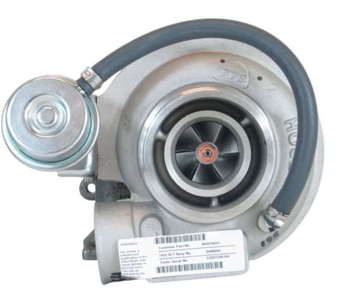 Турбокомпресор HOLSET 3599350, 3599351, 4033163H для Iveco 4 цил. 2V TC