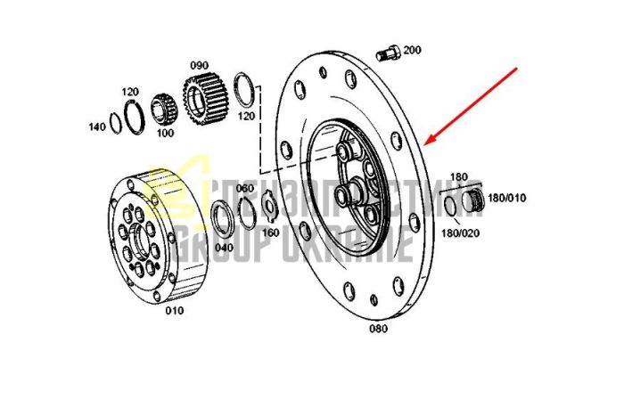 4475325013 Планетарний носій ZF