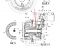 Сальник бортового редуктора 4514259 Hitachi EX200-5, EX220-5, EX200-3, ZX230 даукон, уплотнение
