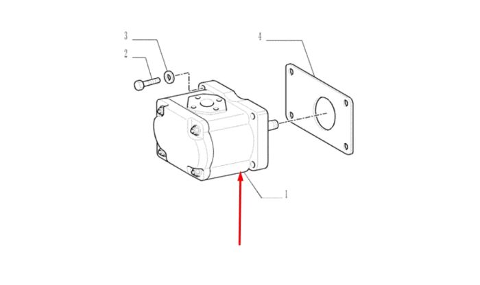 Case 69/565-261 (5186279) Гідравлічний насос 19.55 CC