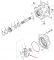 708-1U-13450 Кулак Komatsu PC600, PC650, PC700