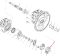 Komatsu 708-2L-06630, 708-2L-06190, 708-2L-23853 Супорт люльки для гідравліки HPV95 Handok