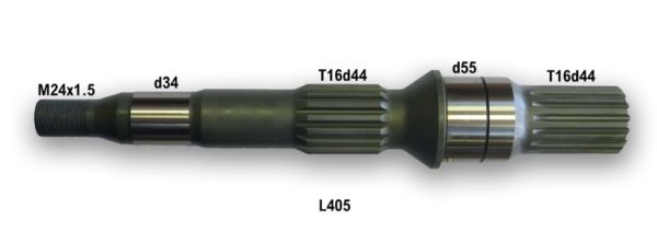 Komatsu 708-3M-12111 Вал гідромотора для гідравліки HPD71 Handok
