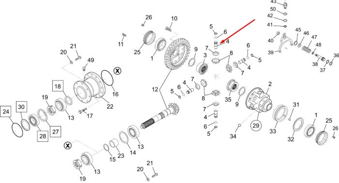 71482473 Палець New Holland