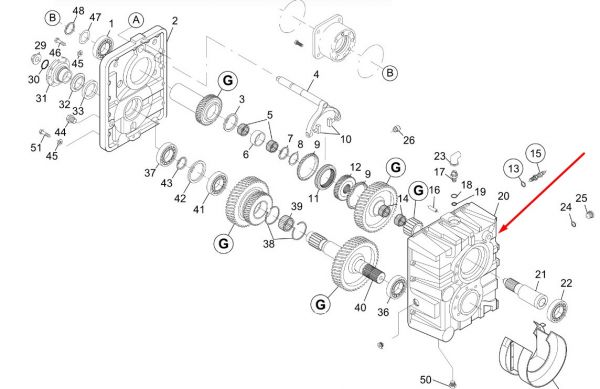 71489767 Корпус New Holland