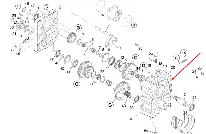 71489767 Корпус New Holland