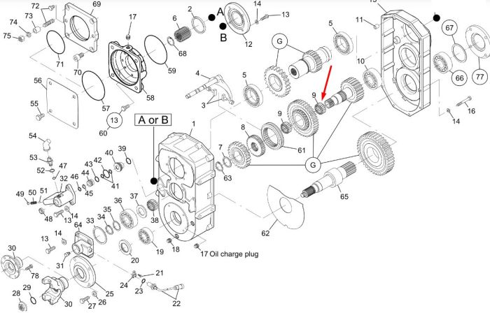 71490686 Голковий підшипник New Holland
