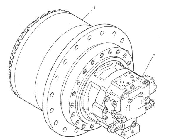 Caterpillar 7Y-0768 Бортовий редуктор для 330