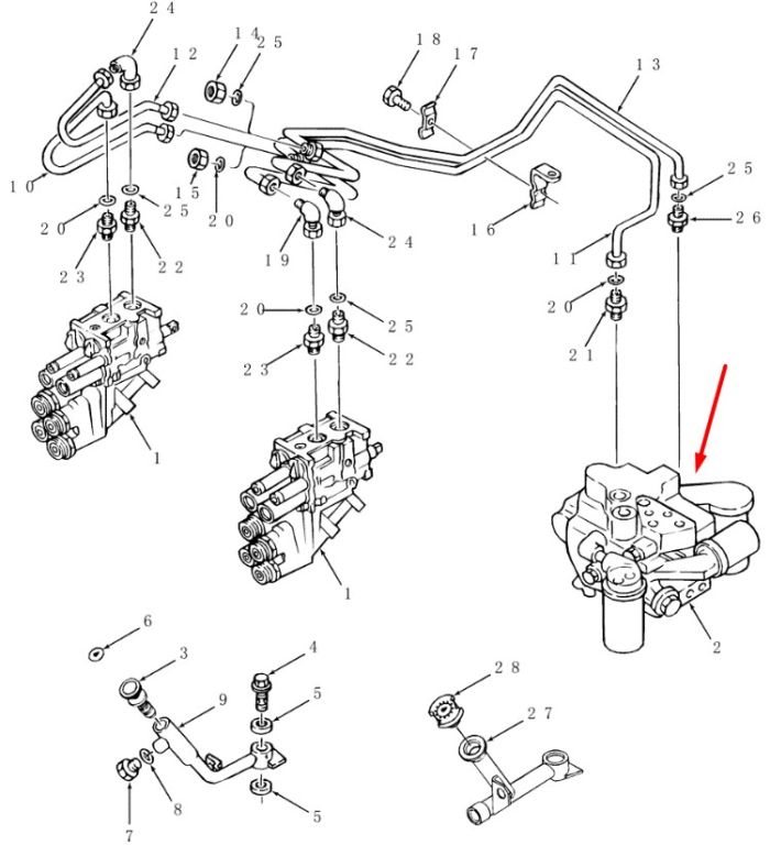 Гідравлічний насос Ford New Holland 82850804