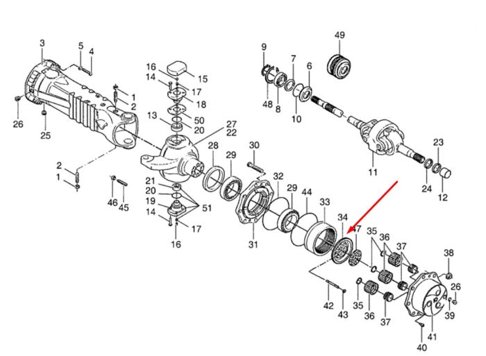 85806980 Опора вінця редуктора New Holland